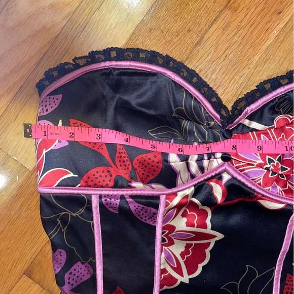 Bebe Strapless Y2K Silk Dress Size Small - Picture 10 of 10